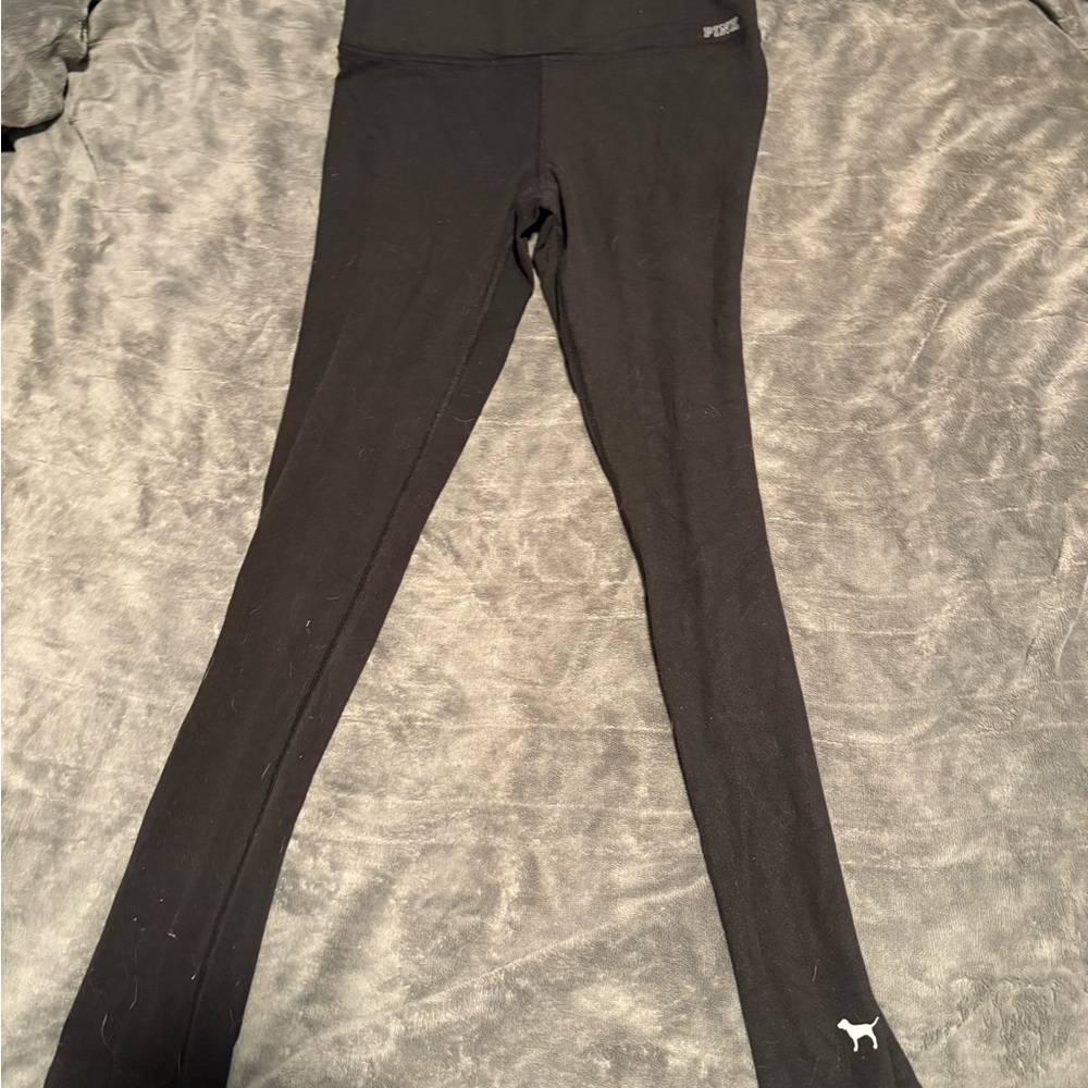 PINK Victoria's Secret Black Leggings